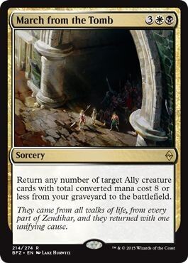 March from the Tomb 214/274 Battle for Zendikar Singles