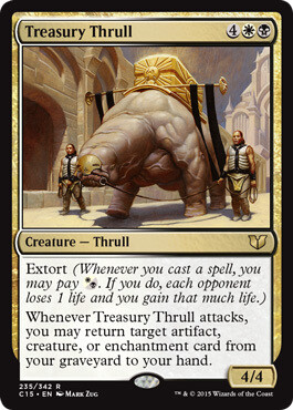 Treasury Thrull 235/342
Commander 2015 Singles