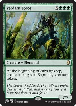 Verdant Force 187/269
Dominaria Singles(Español)