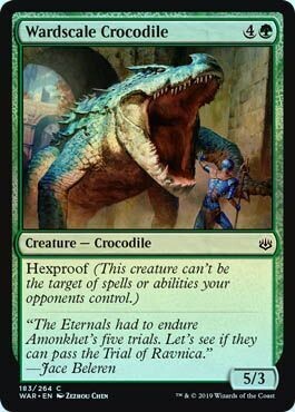 Wardscale Crocodile 183/264 - Foil
War of the Spark Foil Singles