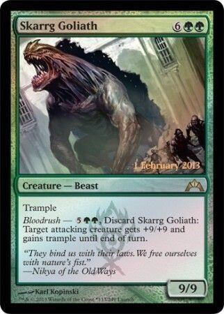 Skarrg Goliath - GTC Launch Weekend Foil Promo
Magic: The Gathering Promo Cards