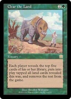 Clear the Land
Mercadian Masques Singles