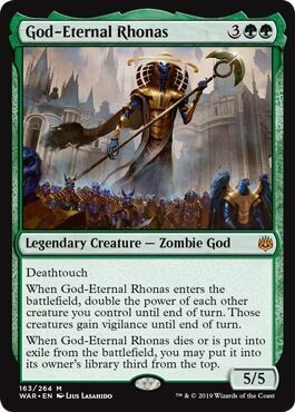 God-Eternal Rhonas 163/264
War of the Spark Singles
