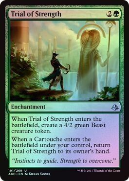 Trial of Strength 191/269 - Foil Amonkhet Foil Singles