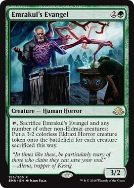 Emrakul&#39;s Evangel 156/205 Eldritch Moon Singles