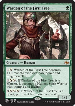 Warden of the First Tree 143/185 Fate Reforged Singles