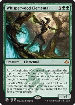 Whisperwood Elemental 145/185
Fate Reforged Singles