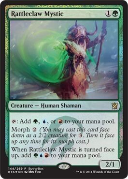 Rattleclaw Mystic - KTK Buy-A-Box Foil
Magic: The Gathering Promo Cards(Español)