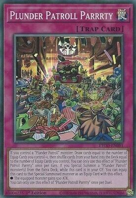Plunder Patroll Parrrty - ETCO-EN091 - Super Rare 1st Edition Eternity Code 1st Edition Singles (Espanol)
