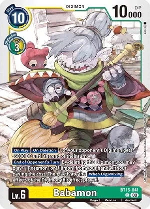 SH Babamon - Exceed Apocalypse (BT15)
Exceed Apocalypse