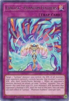 Lyrilusc - Phantom Feathers - LED8-EN041 - Rare 1st Edition
Legendary Duelists: Synchro Storm 1st Edition Singles (Espanol)