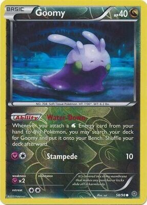 Goomy - 58/98 - Common Reverse Holo
XY: Ancient Origins Reverse Holo Singles