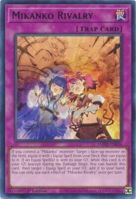 Mikanko Rivalry - AMDE-EN036 - Rare 1st Edition Amazing Defenders 1st Edition Singles (Espanol)