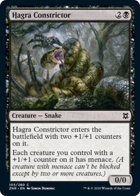 Hagra Constrictor 105/280 Zendikar Rising Singles(Español)