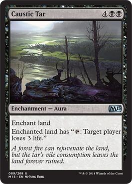 Caustic Tar 089/269 - Magic 2015 (M15) Singles