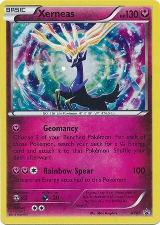 Xerneas - XY05 - Holo Promo
Pokemon XY Promos