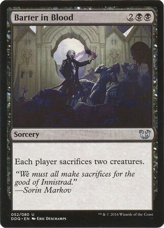 Barter in Blood 52/80
Duel Decks Blessed vs. Cursed Singles