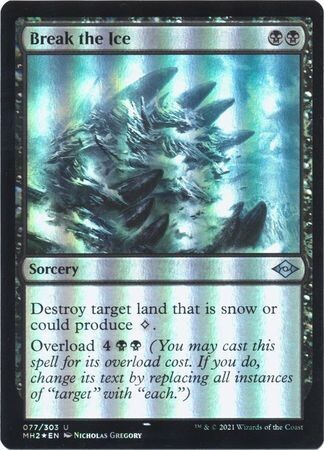 Break the Ice 077/303 - Foil Modern Horizons 2 Foil Singles