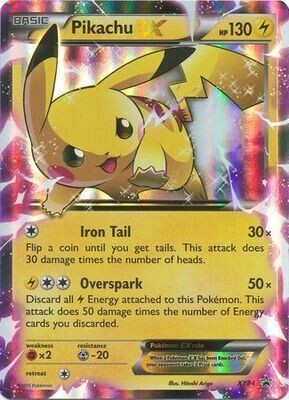 Pikachu EX - XY84 - Ultra Rare Promo
Pokemon XY Promos