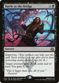Battle at the Bridge 053/184 
Aether Revolt Singles (Español)