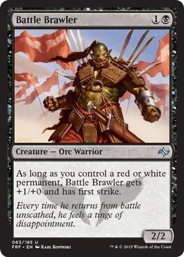 Battle Brawler 063/185 - Fate Reforged Singles