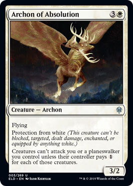 Archon of Absolution 003/269 - Throne of Eldraine Singles (Español)