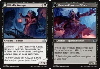 Kindly Stranger | Demon-Possessed Witch 119/297
Shadows over Innistrad Singles (Español)