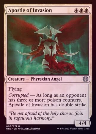 Apostle of Invasion 003/271 - Foil
Phyrexia All Will Be One Foil Singles
