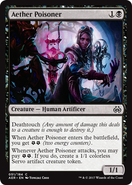 Aether Poisoner 051/184 Aether Revolt Singles
