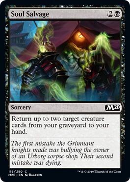Soul Salvage 116/280 - Magic 2020 (M20) Singles(Español)