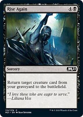 Rise Again 119/274 Magic 2021 (M21) Singles (espanol)
