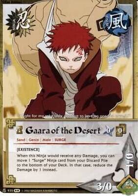 SH Gaara of the Desert - 935 - Common
Naruto: Fangs of the Snake