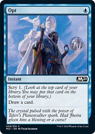 Opt 059/274 - Magic 2021 (M21) Singles (Español)