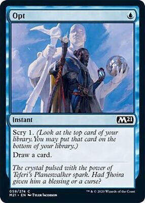 Opt 059/274 - Magic 2021 (M21) Singles