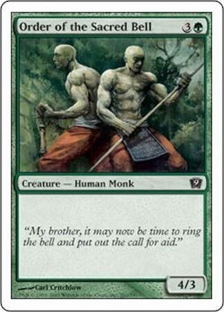 Order of the Sacred Bell 261/350 - MTG 9th Edition Singles