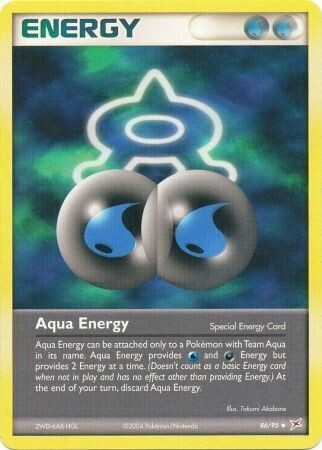 Aqua Energy - 86/95 - Uncommon
Ex Team Magma vs. Team Aqua Singles