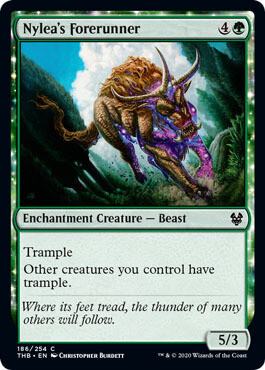 Nylea&#39;s Forerunner 186/254
Theros: Beyond Death Singles