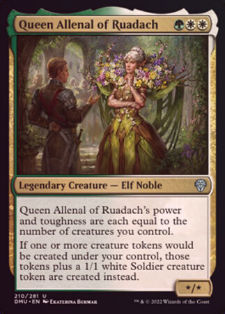 Queen Allenal of Ruadach 210/281 - Foil
Dominaria United Foil Singles