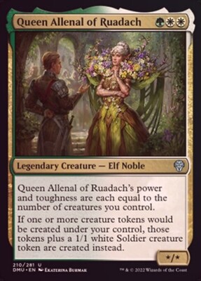 Queen Allenal of Ruadach 210/281 - Foil
Dominaria United Foil Singles