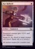 Kor Halberd 0027 - Foil March of the Machine Foil Singles