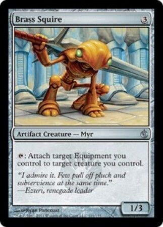 Brass Squire
Mirrodin Besieged Singles