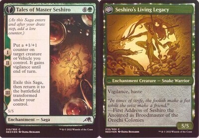 Tales of Master Seshiro | Seshiro&#39;s Living Legacy 210/302 - Foil
Kamigawa Neon Dynasty Foil Singles