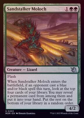 Sandstalker Moloch 0203 - Foil
March of the Machine Foil Singles