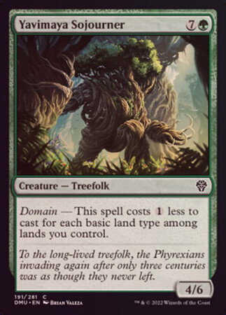 Yavimaya Sojourner 191/281 - Foil
Dominaria United Foil Singles