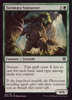 Yavimaya Sojourner 191/281 - Foil
Dominaria United Foil Singles