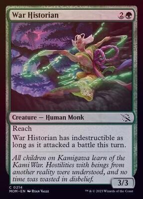 War Historian 0214 - Foil March of the Machine Foil Singles