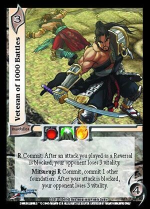 Veteran of 1000 Battles Foil