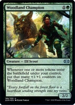 Woodland Champion 188/332 - Foil
Double Masters Foil Singles