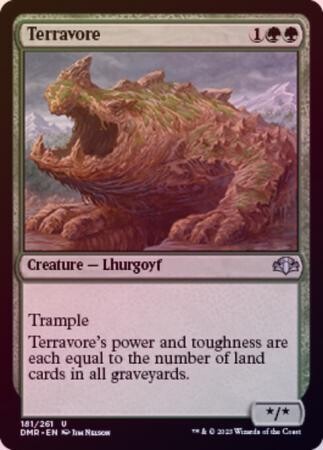 Terravore 181/261 - Foil Dominaria Remastered Foil Singles