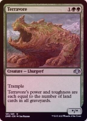 Terravore 181/261 - Foil Dominaria Remastered Foil Singles